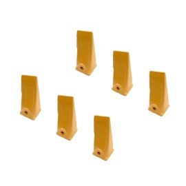 Quality Aftermarket 6 Mini Excavator Bucket Standard Dirt Teeth, 238-3202 SP, Fits CAT VRS-50