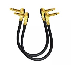 Mogami 3 x 6 inch -Mogami 2524- Pedal, Effects, Patch, instrument cable Gold connectors