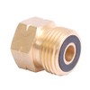 Gas Adaptor Craftsman Bottle Short (3/8 Inch Left Internal Thread