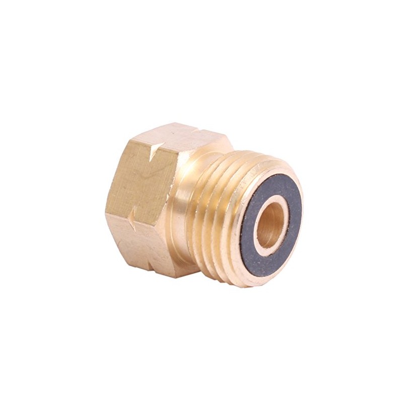 Gas Adaptor Craftsman Bottle Short (3/8 Inch Left Internal Thread