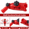 Extension Pole Attachments, Multi-Angle Paint Brush Extender Holder Universal Paint