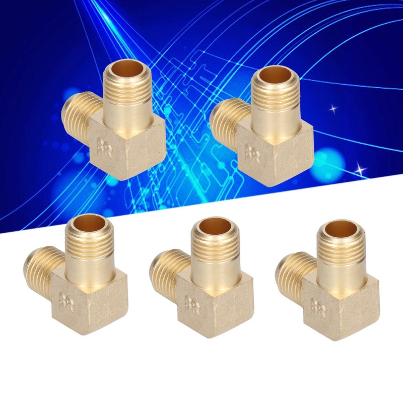 5Pcs Air Compressors Elbow Portable Mute Fitting Frequency Conversion Pneumatic