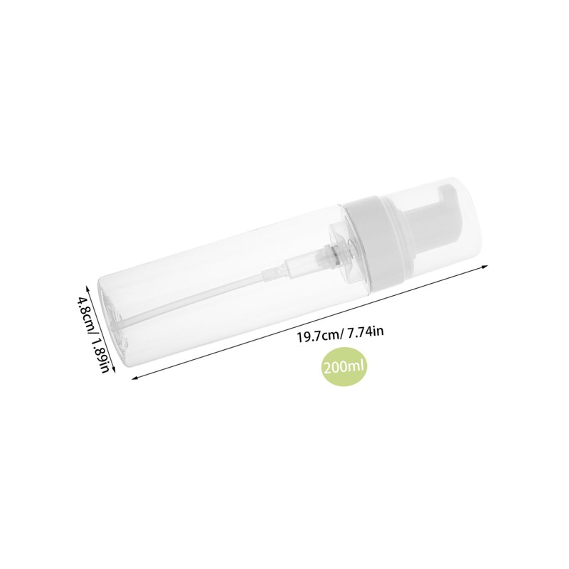 FOMIYES Sturdy Plastic Foaming Soap Bottles Multipurpose Pump Dispenser for