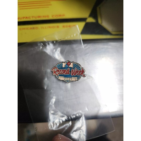 Domino's Pizza Lapel Pin Record Week 2021