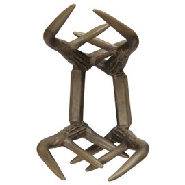 Flextone Battle Bones Whitetail Rattling Horns Brown, 6X8X12