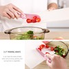 MEOWKIT Cat Paw Cute Kitchen Knife Set,3 pieces Non-Stick Knives,Sharp