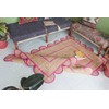 Chouhan Rugs Area Rug Natural Jute Hand Braided Rug Pink