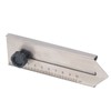 Sliding Line Ruler 0 To 100mm Stainless Steel Clear Scale