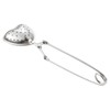sourcing map 1 Pcs Heart Snap Tea Ball Infuser with