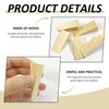 40 Pieces of Triangular Wooden Wedges, Furniture Accessories, Furniture Pads,