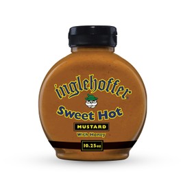 Inglehoffer Sweet Hot Mustard with Honey 10.25 oz Squeeze Bottle