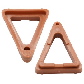 20 Pcs Pot Feet, Risers Toes Triangle Pot Feet, for Indoor and Outdoor Plant (Brown)