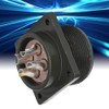 Aviation Socket 4 Pin 2.2KW‑5.5KW Alloy Equipment Plug Motors Industrial