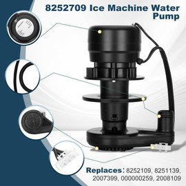 8252709 Ice Machine Water Pump 230 Volt, Replace 8252109, 8251139, 2007399, 000000259, 2008109, Compatible With Manitowoc Ice Machine Water Pump, 230 Volt 8252709 Ice Machine Water Pump