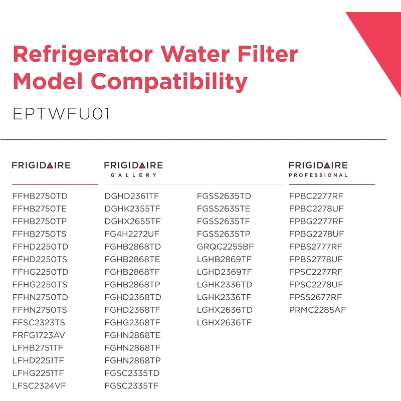 Frigidaire EPTWFU01 PureSource Ultra® II Refrigerator Water Filter Replacement |