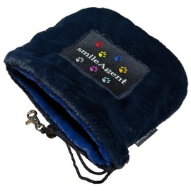 Golf Iron Cover Paw Embroidered Boa Hood Type SAICF21N (Navy)