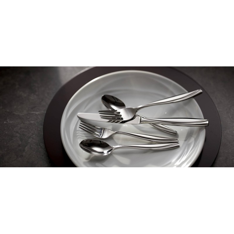 Oneida Camlynn Everyday Flatware Dinner Forks 18/0 Stainless Steel, Set