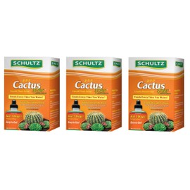 Schultz Cactus Plus 2-7-7 Liquid Plant Food, 4-Ounce 3 Pack