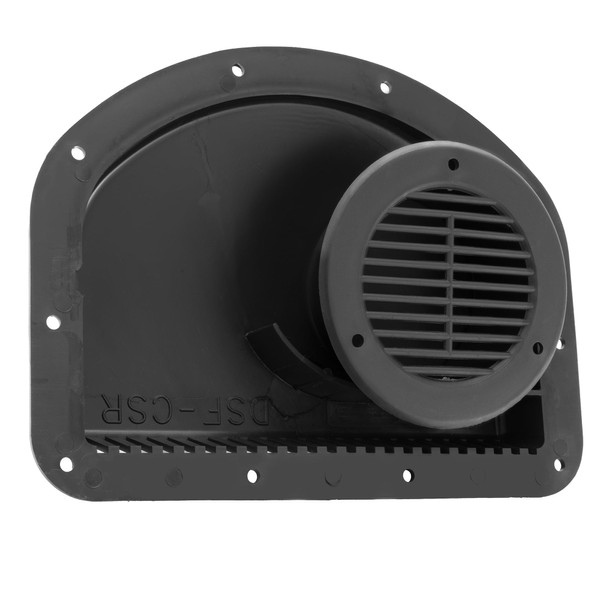 ToughGrade RV ATV Cargo Trailer Side Air Vent Black