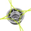 SWNKDG Aluminium Line Head Lawn Trimmer Head, Double Line Head,