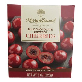 Harry and David, Milk Chocolate Covered Cherries, 8 ounces.