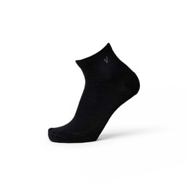 Velites I Merino Wool Socks Heat Regulating Lightweight and Breathable Perfect Fit for Training and Daily Use Durable and Comfortable, black