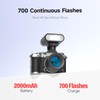 Photoolex Mini Flash Micro Camera External Hot Shoe Light Suitable