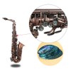9pcs Colorful Abalone Shell Key Button Inlays for Tenor/ Alto/
