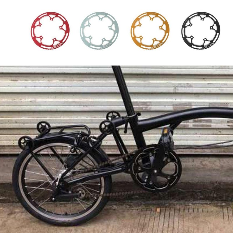 Harilla Chainring Guard BCD130 52T Chain Guard, Silver