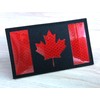 3x5 Large Reflective Canada Flag Tactical Patches Hook-Fastener Backing Canadian