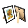 DEKWINN 8x10 Picture Frame Set of 6 with Real Glass
