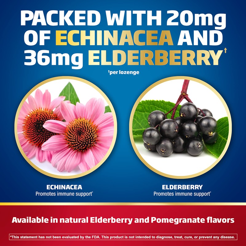 Defend-EEZE Immune Support Dietary Supplement Lozenges, 100% Daily Value of