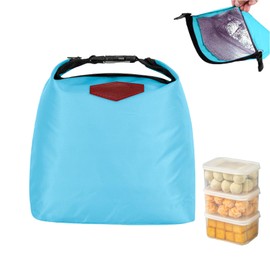 AWAVM Lunch Cooler Bag, Insulated Lunch Bag for Kids, Small Lunch Bag with Zipper, Portable Lunch Box, Mini Lunch Box for Work Travel Outdoors