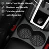 Wingcases Car Coasters Silicone [4 Pack] 2.75in Universal Mats Non-Slip,