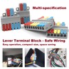 MiJunHD 2 In 4 Out Quick Lever Push-in Electrical Wire