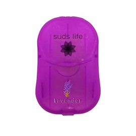 SudsLife Jabones en láminas de papel (150 láminas) Paquete de 3 (Paquete de 3, Lavanda)