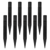 Kisangel Glowing Floor Lamp Stakes - 10Pcs Sturdy Plastic Ground