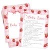 HandEasy Baby Trivia Game, Fun Baby Shower Games and Activities,Strawberry