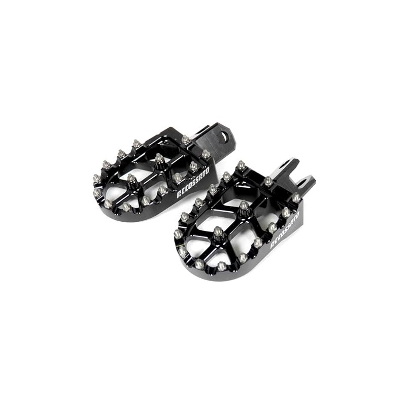 Accossato Offroad Trittbretter Ergal 7075 schwarz für BETA RR 2T