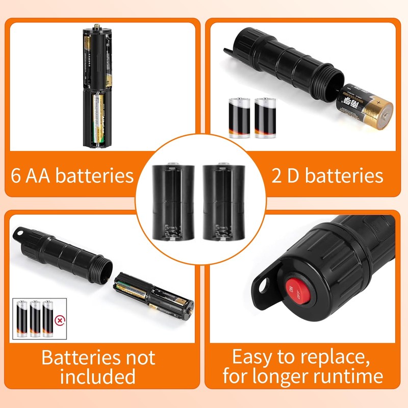 Portable Fuel Transfer Pump, 2.8 GPM Portable Battery Powered Gas