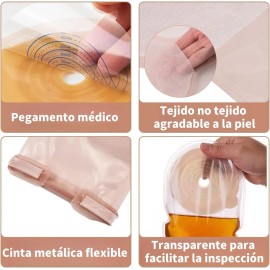 Baratas De Bolsa Colostomia Barrera Recortable 20-60mm 20pzs