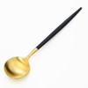 Kuchipol GOA Matte Gold Dessert Spoon