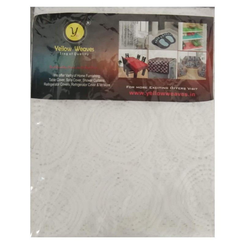 Yellow Weavesâ„¢ Designer Center Table Cloth Net Fabric 40 X