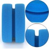 LUTER 4Pcs Paint Sponge Applicators, Double-Sided Round Artist Sponge Paint