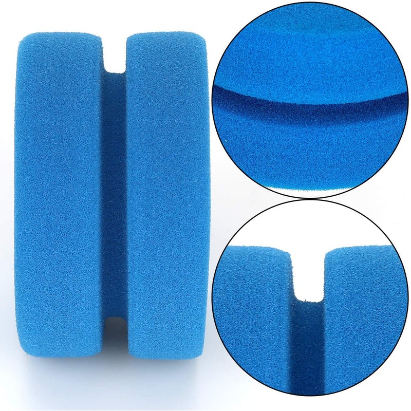LUTER 4Pcs Paint Sponge Applicators, Double-Sided Round Artist Sponge Paint