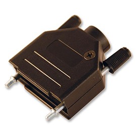 BACKSHELL, Plastic, Vertical, BLK, 15WAY | Components D SUB BACKSHELLS CONNECTORS, 1 X Qty - MC-DTPPK15-K