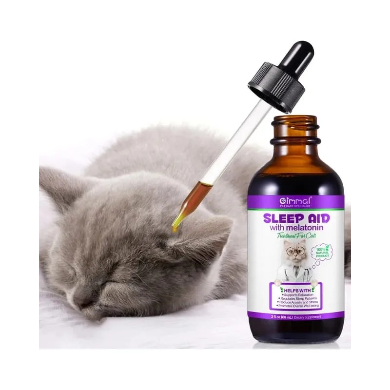 Calmante Immal Para Gatos: Sueño, Ansiedad Y Estrés