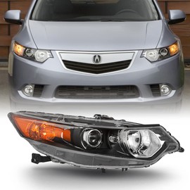 KEEKPO - For 2009-2014 Acura TSX HID/Xenon Type Factory Style Projector Headlight Headlamp Replacement Passenger Side