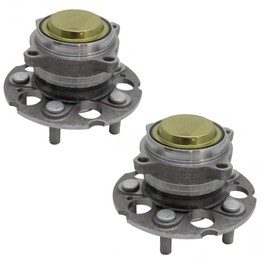 TRQ Rear Wheel Hub Bearings Assembly Set Compatible with 2013-2018 Acura RDX 2012-2016 Honda CR-V