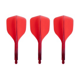 Condor AXE 120 | Small Size | Dart Flights | Multiple Sizes | Multiple Colours (Clear Red, Short)